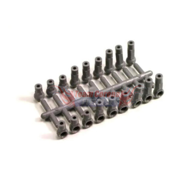 Kyosho 4.8mm Ball End (Hard/Gunmetal) UM112HC / UM112HB